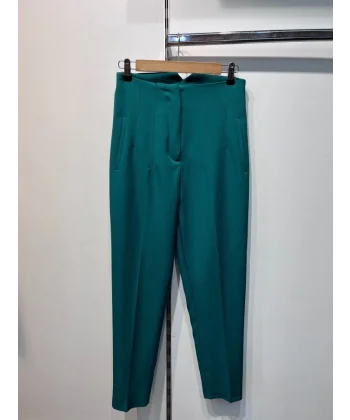 Yüksek Bel Pensli̇ Pantolon