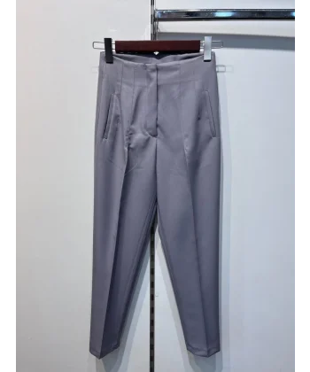 Yüksek Bel Pensli̇ Pantolon