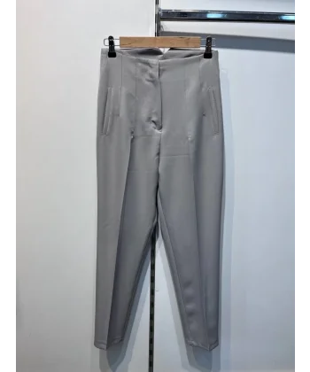 Yüksek Bel Pensli̇ Pantolon