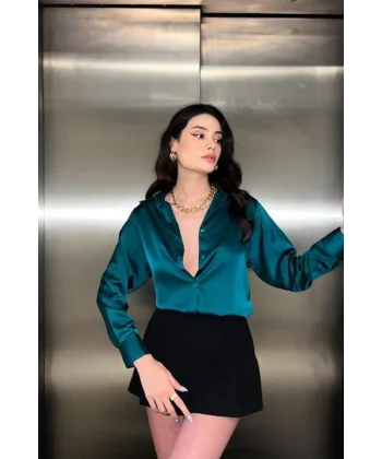 Zümrüt aten Gömlek