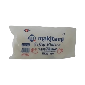 Makitami Şeffaf Eldiven - 100lü Paket