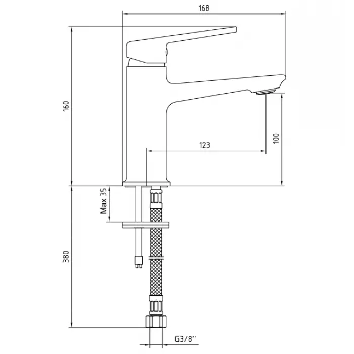 AR Fine Lavabo Bataryası