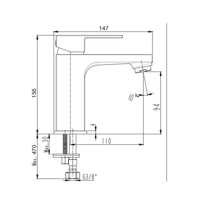 AR Melia Lavabo Bataryası
