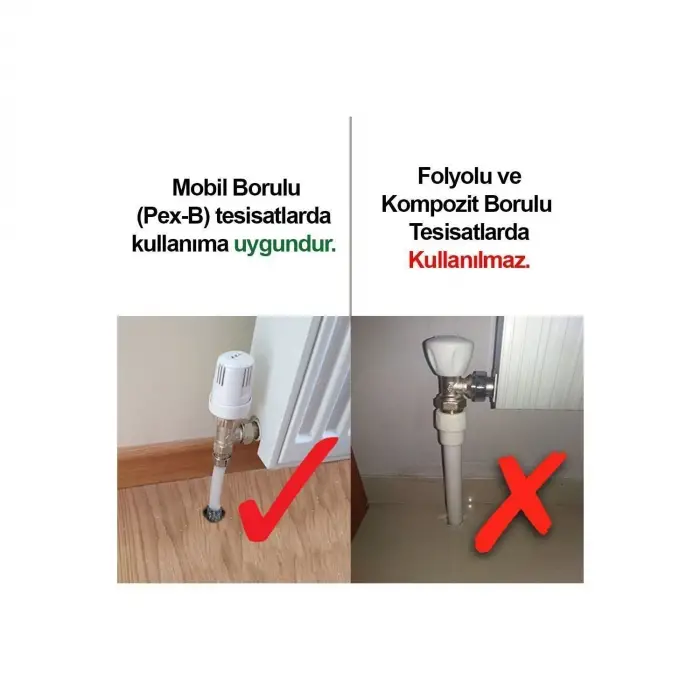 3ÖZ Radyatör Boru Gizleme Uzun Tekli - Krom - UTB200