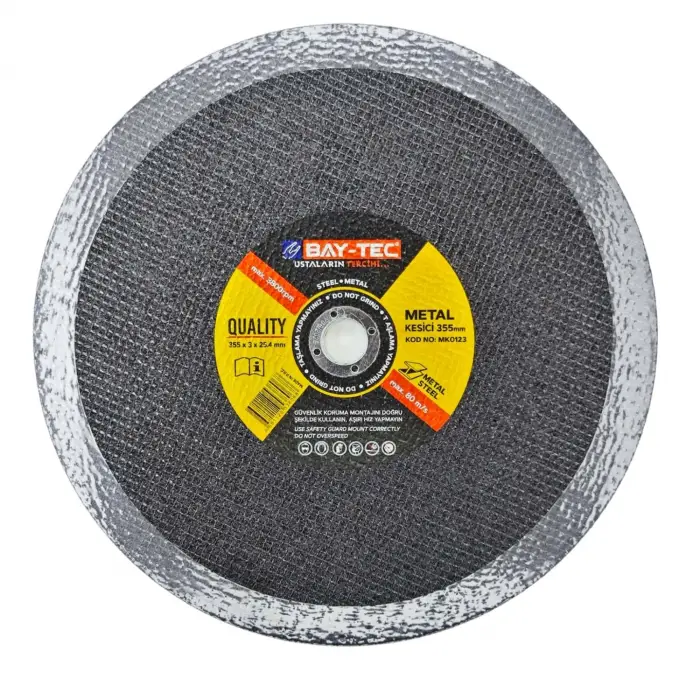 BAY-TEC (MK0123) Metal Kesici - 355 x 3 x 25.4 mm