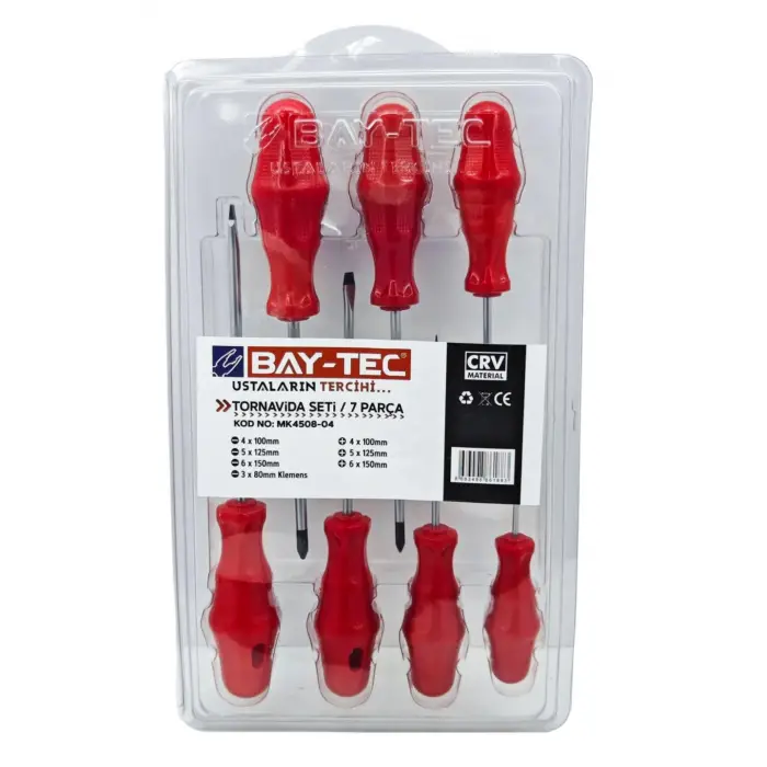 BAY-TEC Tornavida Seti - 7 Parça (MK4508-04)