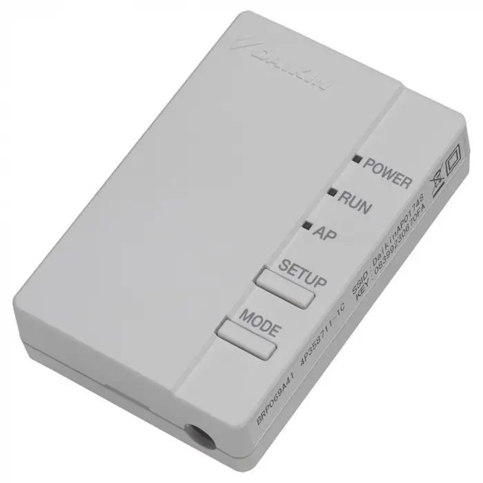 Daikin BRP069B41 Online Controller Uygulamasına Bağlantı için Wi-Fi Adaptörü