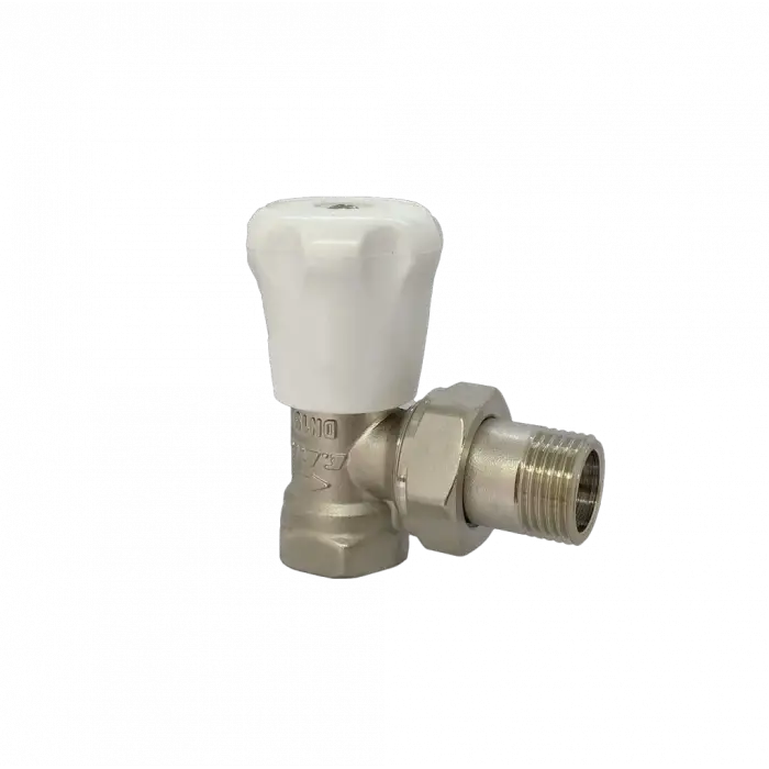 ECA RV2 Radyatör Vanası (Beyaz) Köşe Tip - 3/4