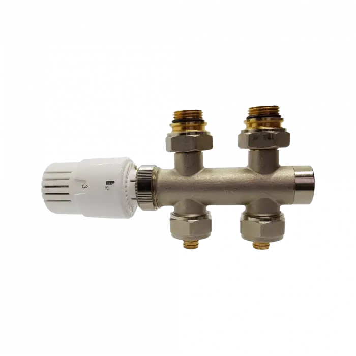 ECA TRV4 Termostatik Radyatör Vanası (Beyaz) H-Tip - Ø16x2