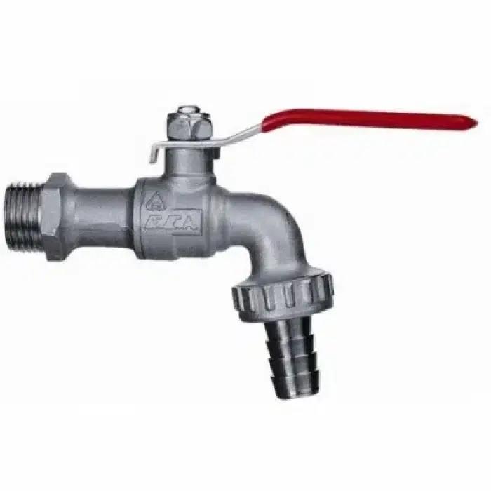 ECA Boşaltma Musluğu - 90° Çevirme Kollu - 3/4 x Ø18