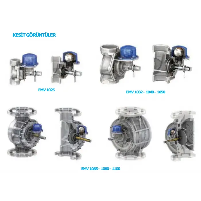 Eska EMV 1100 Mekanik Deprem Vanası - DN100