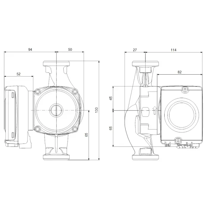 Grundfos UPML25-95 Sirkülasyon Pompası - 60 KW