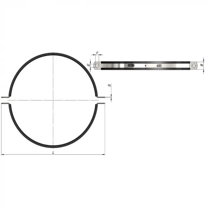 Havalandırma Kelepçesi - 0112 mm