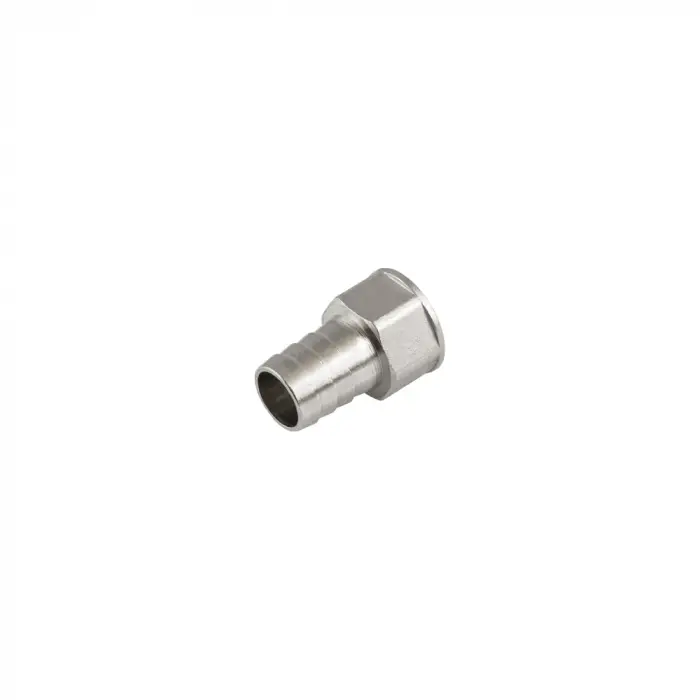Kalde Hortum Rekoru Dişi (Krom) - 1/2 x 10 mm
