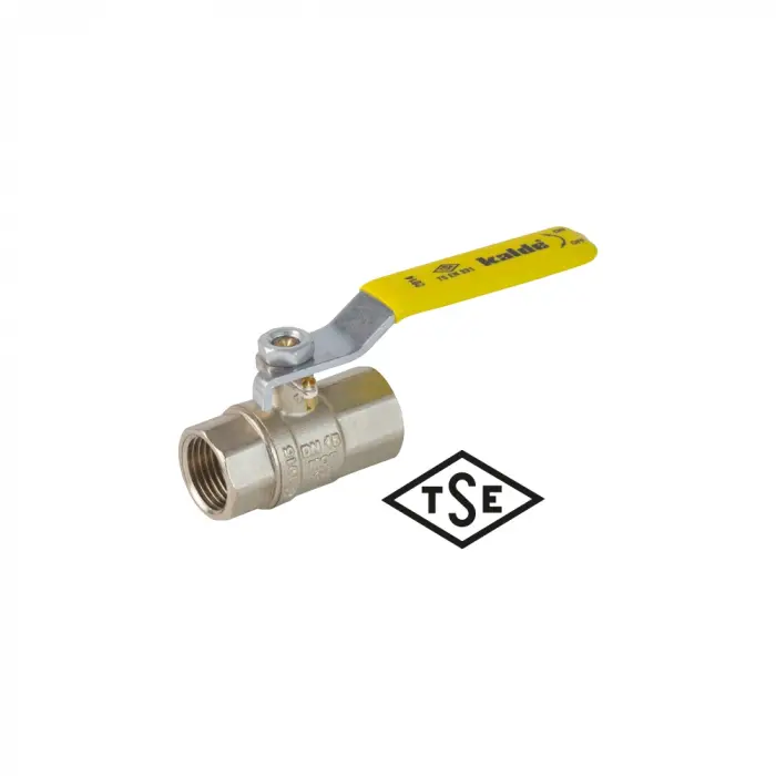 Kalde Kilitli Doğalgaz Vanası (TS-EN 331) - 1/2