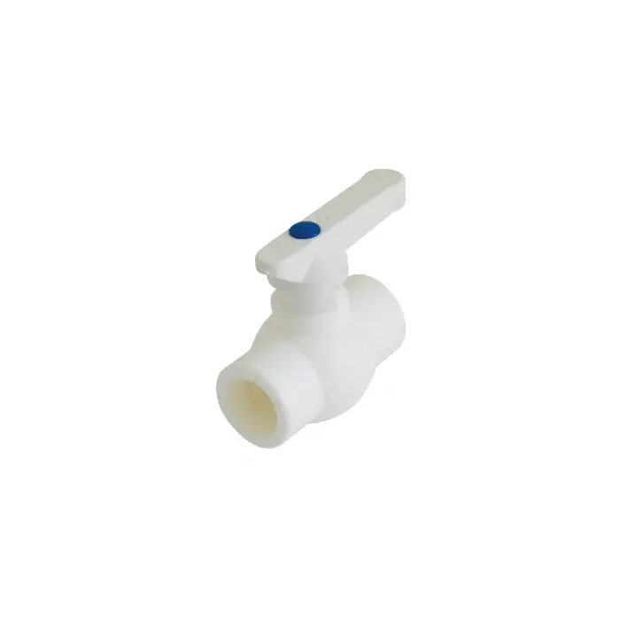 Kalde PP Mini Küresel Vana - Kollu - 32 mm