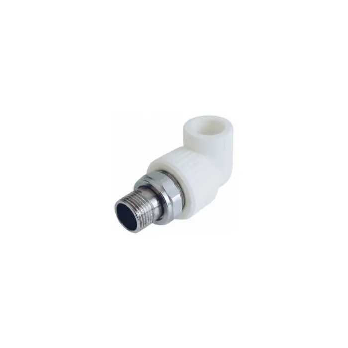 Kalde PP Oynar Başlı Radyatör Rakoru / Dirsek - 20 x 1/2 mm