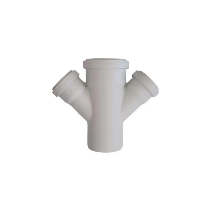 Kalde PVC-U Çift Çatal 45° - 200 x 200 mm