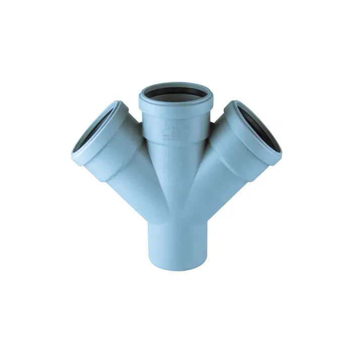 Kalde PVC-U Mute Çift Çatal 45° - 160 x 110 mm