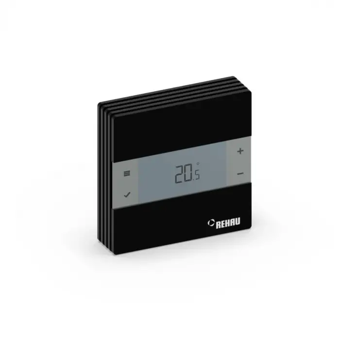 Rehau NEA HCT Siyah Oda Termostatı 230 V