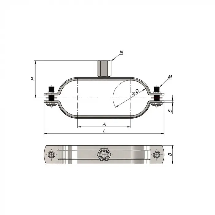 Solar Kelepçe - 38 x 94 mm.