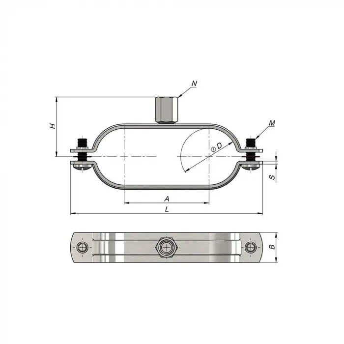 Solar Kelepçe - 44 x 115 mm.