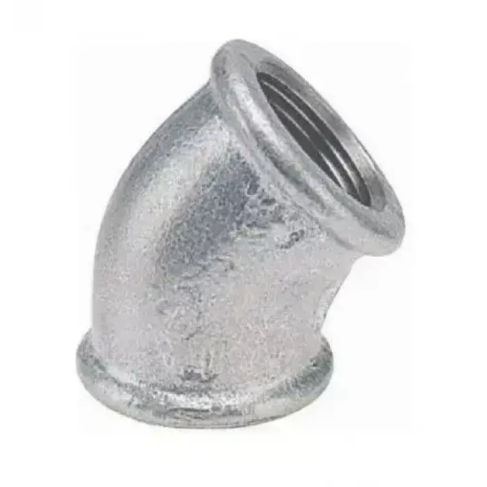 Ekpaş Galvaniz Dişli Dirsek 45° - 1 1/2