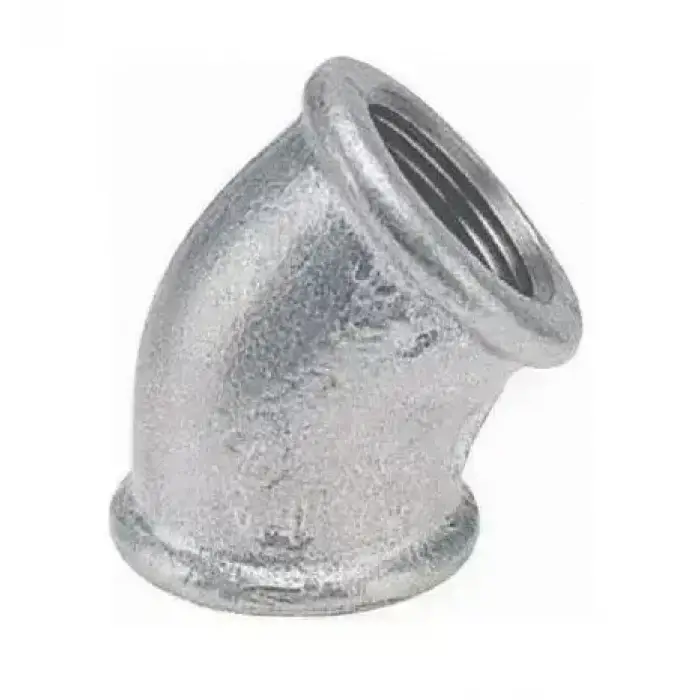 Ekpaş Galvaniz Dişli Dirsek 45° - 2
