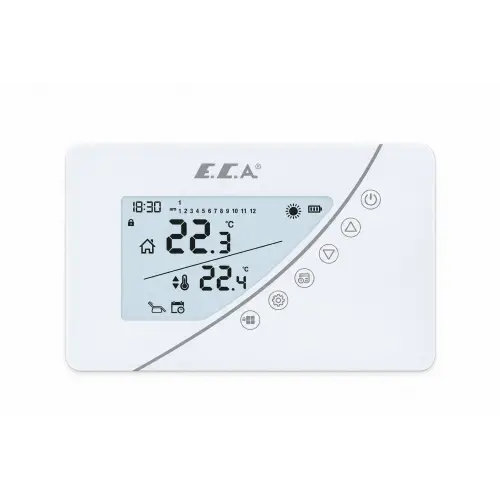 E.C.A. Poly Touch 400 White Kablosuz Oda Termostatı