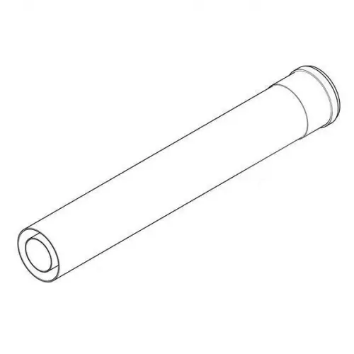 ECA Hermetik Şofben Baca Uzatması - 100 cm