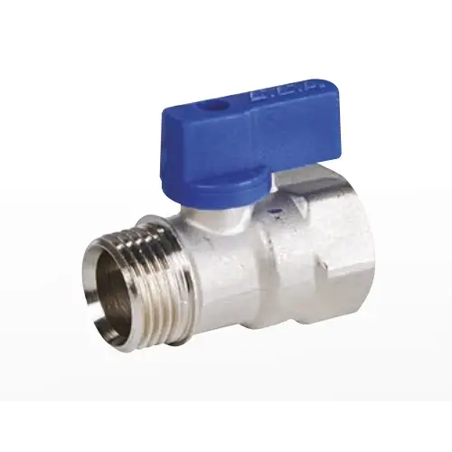 ECA Mini Küresel Vana (Mavi) İç/Dış Vida - 1/2