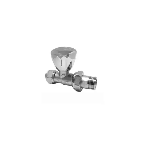 ECA RV3 Radyatör Vanası (Krom) PEX Düz Tip - Ø16x2