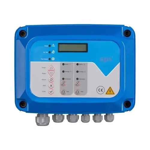 ETNA Çift Pompalı Sistem Kontrol Panosu (0.37-2.2 kW) - Monofaze