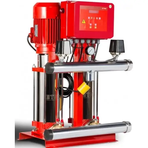 ETNA Y2 KO 10/S7-22 İki Pompalı 2x3 HP Alarm Kitli Yangın Hidroforu