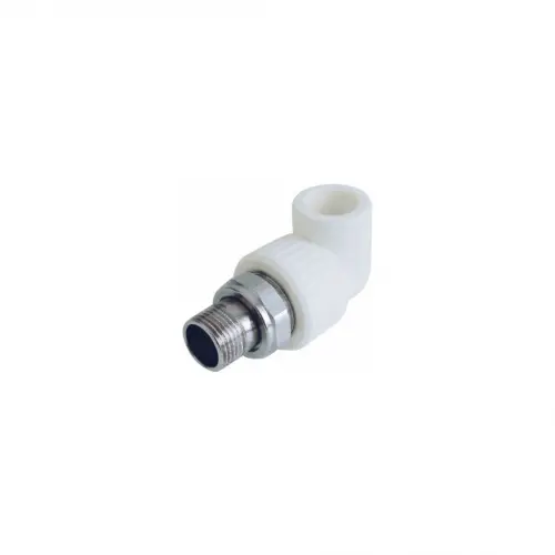 Kalde PP Oynar Başlı Radyatör Rakoru / Dirsek - 20 x 1/2 mm
