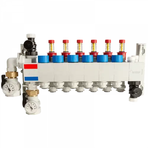 Rehau Speed HKV-D P Polimer Kollektör (16x2 mm) - 6 Ağız