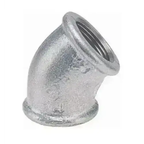 Ekpaş Galvaniz Dişli Dirsek 45° - 3