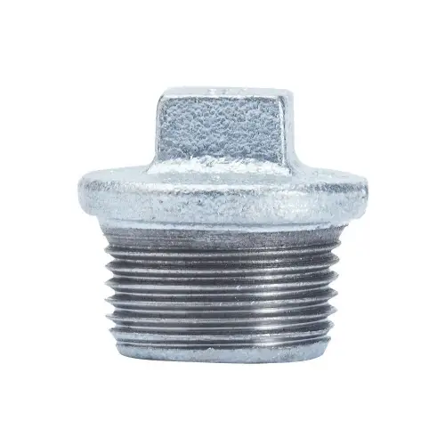 Ekpaş Galvaniz Dişli Kör Tapa (Dış Vidalı) - 1/2