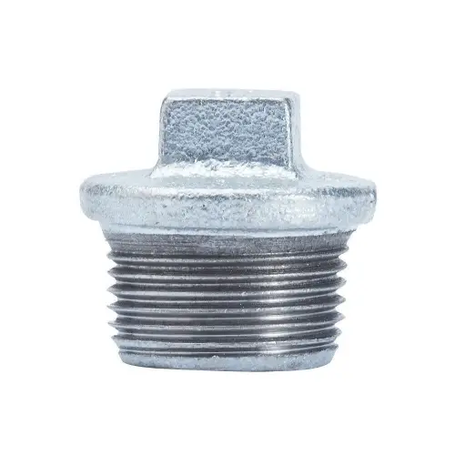 Ekpaş Galvaniz Dişli Kör Tapa (Dış Vidalı) - 1 1/2