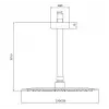 AR Efes Duş Başlığı - Tavandan (102145087)