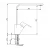 AR Lunetta Eviye Bataryası 210 mm - Mat Siyah