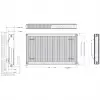 Daikin Panel Radyatör (22 TIP) PKKP - 400 x 400