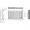 Daikin Panel Radyatör (22 TIP) PKKP - 400 x 600