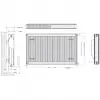 Daikin Panel Radyatör (22 TIP) PKKP - 400 x 700