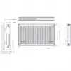 Daikin Panel Radyatör (22 TIP) PKKP - 400 x 800