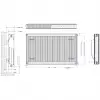 Daikin Panel Radyatör (22 TIP) PKKP - 400 x 1300