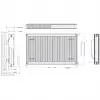 Daikin Panel Radyatör (22 TIP) PKKP - 500 x 800