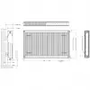Daikin Panel Radyatör (22 TIP) PKKP - 500 x 1200