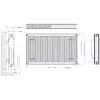 Daikin Panel Radyatör (22 TIP) PKKP - 500 x 1300