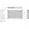 Daikin Panel Radyatör (22 TIP) PKKP - 500 x 2000